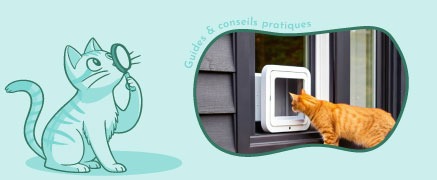 Quels sont les avantages du double vitrage avec chatière (sur-mesure) ?